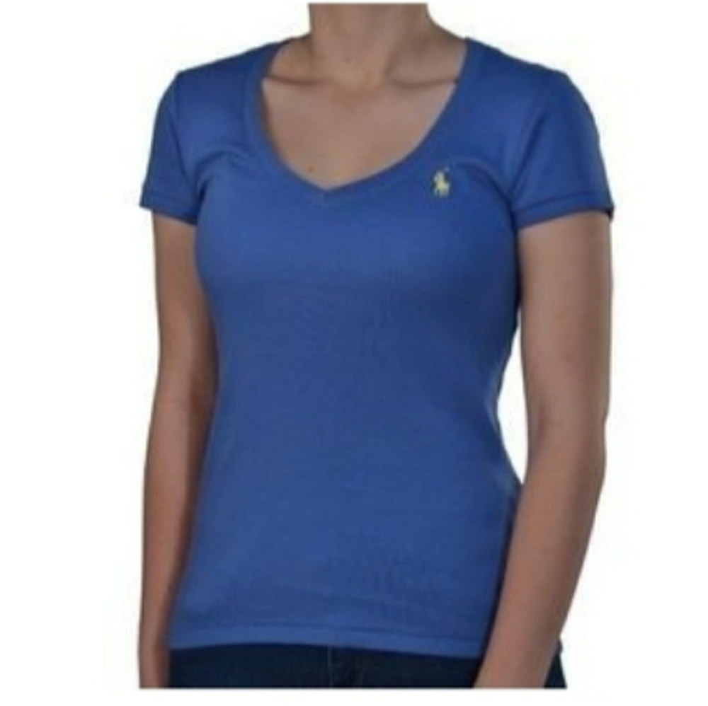 Navy. Short sleve green polo Ralph Lauren logo